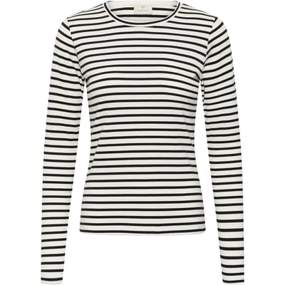 Gestreept dames-T-shirt KAFFE Liddy