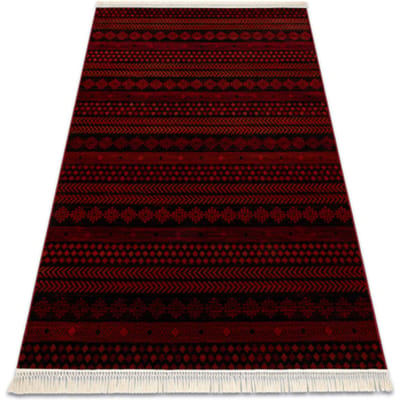 Kleden Rugsx ORIENT 5132 tapijt bordeauxrood / zwart oosters, 180x270 cm