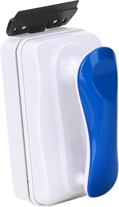Drijvende Magnetische Aquariumreiniger - Sterke Algen Scrubber voor Glas