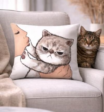 Purrfect Mood Collection kussenhoes - 45x45 cm