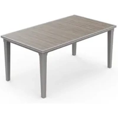 Keter Futura Eettafel Ashwood - Kunststof - Bruin - 96 X 166 X 10cm