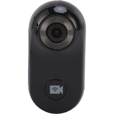 1080P WIFI Duim Actiecamera Draagbare Draagbare Bodycam APP Verbinding met Magnetische Bevestiging Beschermhoes zwart