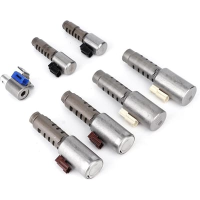 Kit de 7 solénoïdes de changement de vitesse de transmission U760 U760E de remplacement, compatible avec Toyota Camry et Lexus.