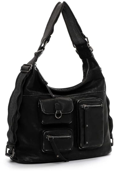 SURI FREY schoudertas vrije tijd rugzak SFY Batty Pouch Bag Black zwart