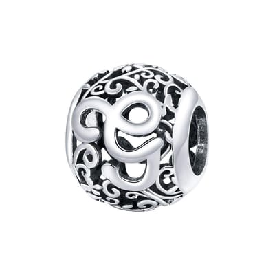 Letter G romantisch bedel | bedels voor armband | alfabet bead | Zilverana | geschikt voor alle bekende merken | 925 zilver | moederdag