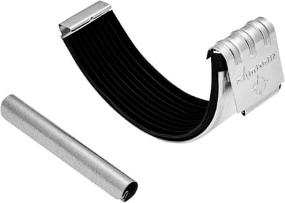 Gootverbinder gegalvaniseerd voor halfronde goten met kraalverbinder 125cm