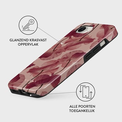 Burga Geschikt voor iPhone 17e / Geschikt voor iPhone 16e Tough Backcover hoesje magnetisch - Tender Kiss