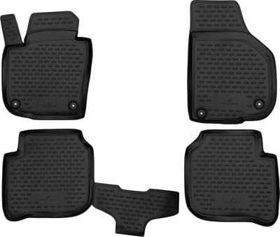 Walser Rubberen Voetmatten XTR geschikt voor Skoda Superb II (3T4 - 3T5) 2008 - 2015