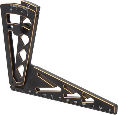 Hellende liniaal voor RC auto - aluminiumlegering - multifunctioneel meetinstrument voor hoogte en velg camber