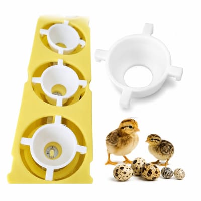 UniEgg® Vogel- & Kwartelrekjes 3 Adapters voor Broedmachines | Geschikt voor HHD 24A, 24S, 42A, 42S, 56A & 56S | Automatisch Keersysteem