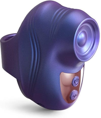 Love to Love - Kisscoll - Vinger Vibrator met Tapping Functie - Parelmoer Paars