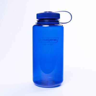 Nalgene - Wide Mouth Bottle - drinkfles - waterfles - lekvrij - 1000ml - BPA free - SUSTAIN - Denim