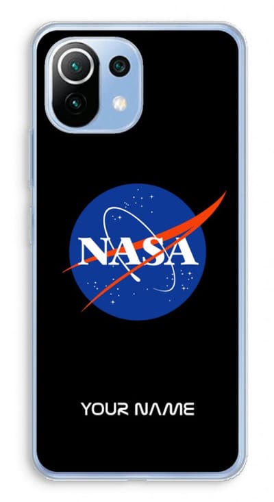 Gepersonaliseerd - Case Company® - Hoesje geschikt voor Xiaomi Mi 11 Lite hoesje - NASA - Soft Cover Telefoonhoesje - Bescherming aan alle Kanten en Schermrand