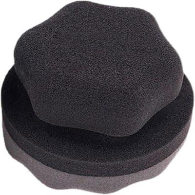 Bandenapplicator Pads - Polijst Spons - Auto Banden Detailen - Praktische Handgreep - 80 x 60 mm - Zwart