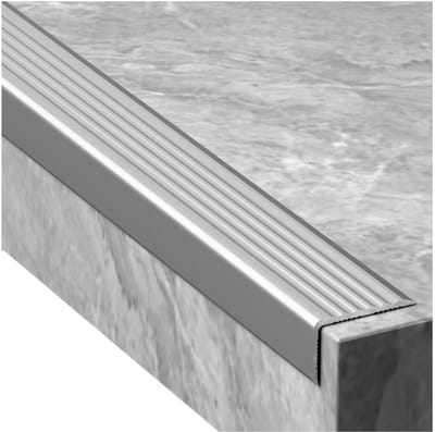 Trapprofielen Metaal - Antislip Profielen - Trap Randen Beveiligen - Water- en Slijtvast - 13 Meter - Zilverkleurig