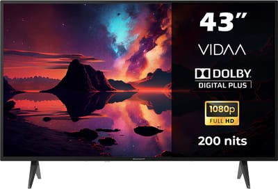 Horizon Diamant 43HL4330F/C Smart TV 43 Inch – Full HD LED – Zeer Smal Design – VIDAA – 2024