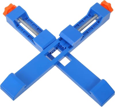 Zaag Geleiderail - Precisie Snijgeleider - Rechte Sneden Maken - Verstelbare Stabiliteit - 31.3 cm Lengte - Blauw