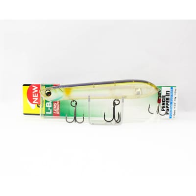 Leurre flottant Yo Zuri Duel L Bass Pencil Popper 110F F1237-GSAY (4757)