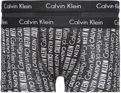 Calvin Klein Onderbroek - Maat 128/134  - Jongens - zwart/wit Maat 128/140