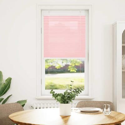vidaXL - Plissé - rolgordijn - 60x100 - cm - stofbreedte - 59,4 - cm - polyester - roze