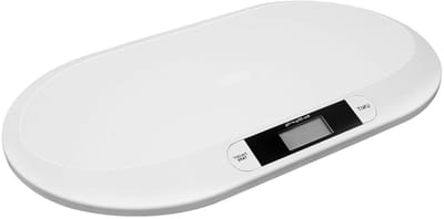 Elektronische Weegschaal - Baby Weegschaal - Groeien Volgen - Hoge Precisie - Tot 20 kg - Wit