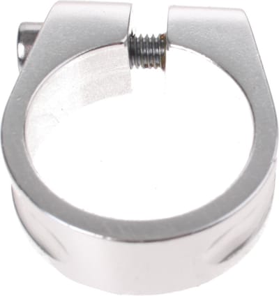Vwp Zadelpenklem 34,9 Mm Aluminium Zilver