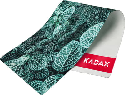 KADAX Tafelloper van vilt, robuuste vilten loper, tafelband, onderhoudsvriendelijke loper voor keukentafel, woonkamer, eetkamer, tafeldecoratie, tafelloper, tafelkleed, vilten tafelloper (donkergroen)