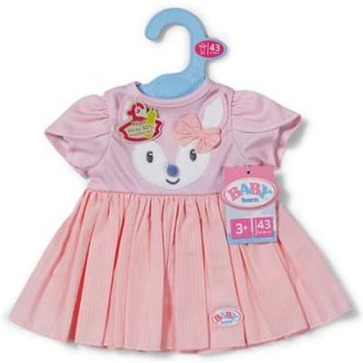 BABY born poppenjurk hertje 43 cm - poppenkleding bosdieren thema.
