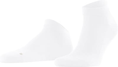 FALKE Sensitive London met comfort tailleband katoen sokken heren wit - maat 39-42