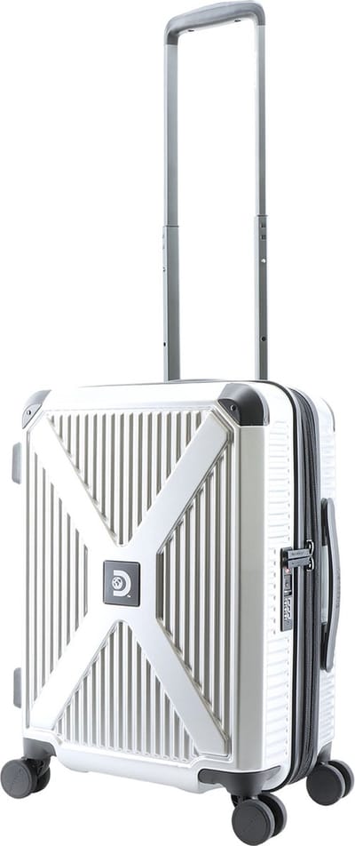 Discovery Crossroad Handbagage harde koffer / Trolley / Reiskoffer Small | Zilver - Zilver / Small