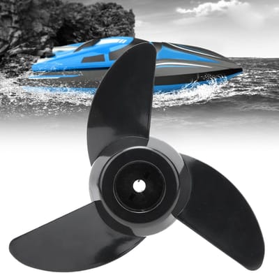 Dailygoods - Elektrische Bootpropeller - Kunststof Boegschroef - Eenvoudige vervanging - 20,9 x 18,9 x 6,1 cm - Duurzaam en efficiënt - Geschikt voor...