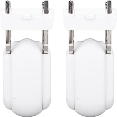2 Pièces Rideau Moteur Électrique Intelligent Sans Fil Application Automatiser Minuterie Contrôle Ouvre-Rideau Électrique white