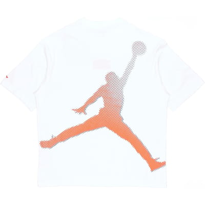 Jordan X J Balvin Collectie T-shirts Heren Wit Ronde Hals Normaal S 3XL gray