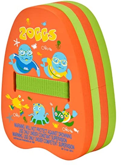 Kinderzwemrugzak met Back-Float zwemhulp, geel/blauw, 14 x 6 x 23,5 cm