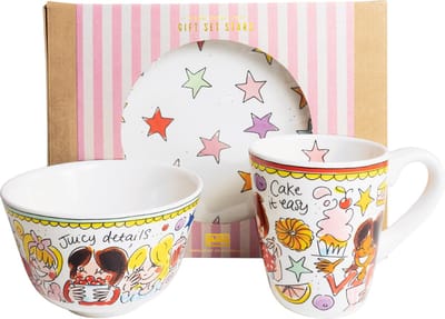 Blond Amsterdam Set: Even Bijkletsen Star Geschenkset 3 pcs