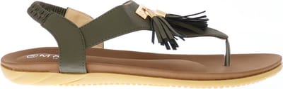 MRCH. Label Charlie Dames Sandalen - Groen - Maat 41