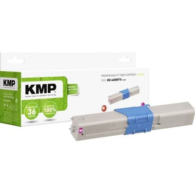 KMP Toner vervangt OKI 46508710 Compatibel Magenta 3000 bladzijden O-T58X 3360,3006