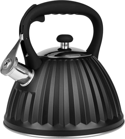 Fluitketel Inductie - Waterketel RVS - Snel Water Koken - Handgreep Koel - 3 Liter Inhoud - Zilverkleurig