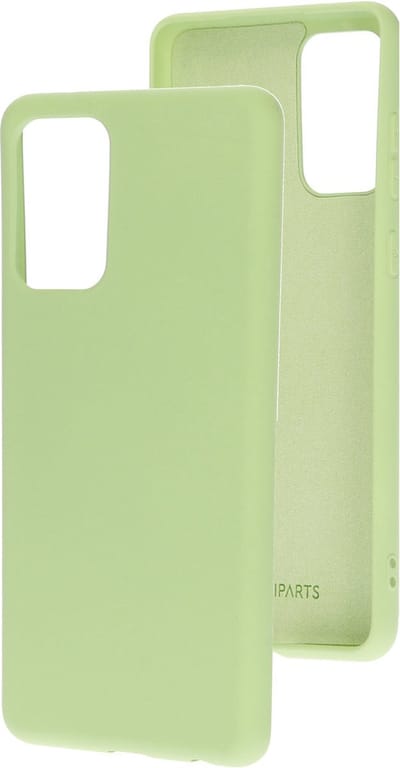 Mobiparts hoesje geschikt voor de Samsung Galaxy A72/A72 5G - Siliconen - Groen