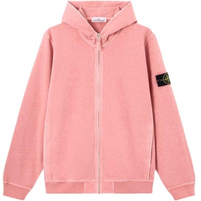 Stone Island Rit Effen Kleur Lange Mouwen Hoodie Heren sweatshirt L1S156100032S0060-V018G M brown