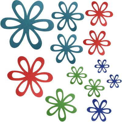 Dailygoods- Pan Protectors 12 Stuks - Kookgerei Beschermers - Afscheiders voor Potten/Pannen - Vilt Materiaal - Diverse Maten - Voorkomt Krassen/Vlekken