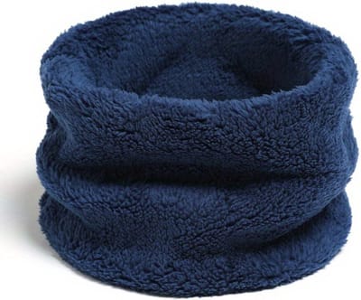Nivard Nekwarmer - Heren - Dames - Fleece - Motor - Bandana - Masker - Colsjaal - Winter - Sjaal - Gewatteerd - Skiën - Warm - Donker Blauw