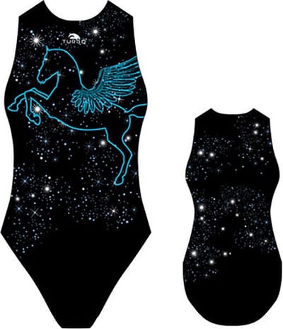 Turbo Pegaso Zwemkleding Zwart 9-10 Years Meisje