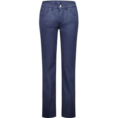 Gardeur Broek Bill Fine-Textured Print Donker Blauw / male