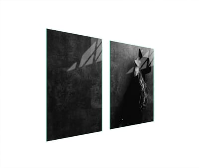 TMK ArtDeko - Beschermplaat - 65x52 cm - Veelkleurig - Modern Vrouw Motief
