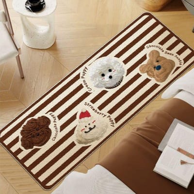 American Vintage Kegel Kleed Slaapkamer Bed Deken Meisjeskamer Decoratie Schattige Kinderkamer Verdikt Master Slaapkamer Woonkamer 40 * 120CM [Crystal Fleece]