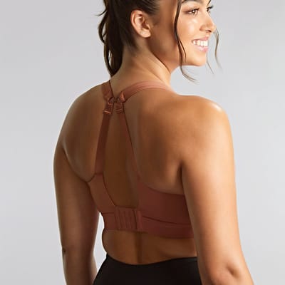 Panache - Endurance Wired Non Padded Sport BH - Sienna Rose - 70D