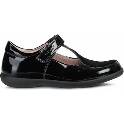 GEOX NAIMARA MEISJES Veterschoenen - ZWART - Maat 27