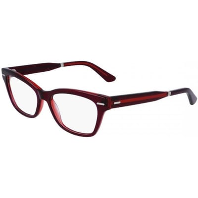 Lunettes de vue pour femme Calvin Klein Ck23512 616 Transparent Wine Red/52-16-140 black
