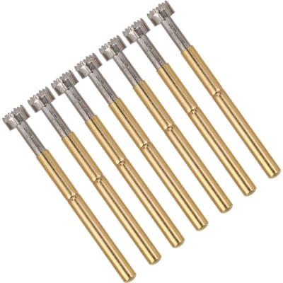100 stuks veertestprobe 9 klauwen testen geladen contactpinnen industriële benodigdheden 2,36 mm P156?H beige
